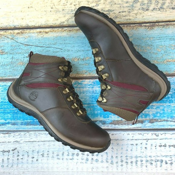Timberland Women's Norwood Waterproof Dark Brown Hiking Boots 9505A ALL SIZES